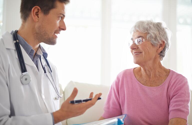 Patient and doctor