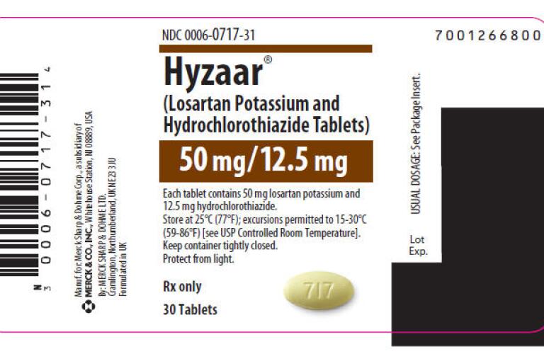 Hyzaar Pictures Images Labels Healthgrades Losartan Potassium And Hydrochlorothiazide Tablet Film Coated