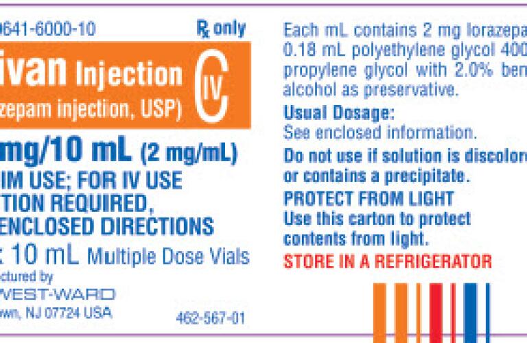 Generic To Ativan
