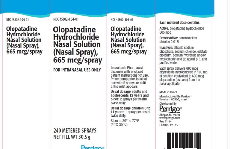 Olopatadine Hydrochloride Pictures Images Labels Healthgrades Spray