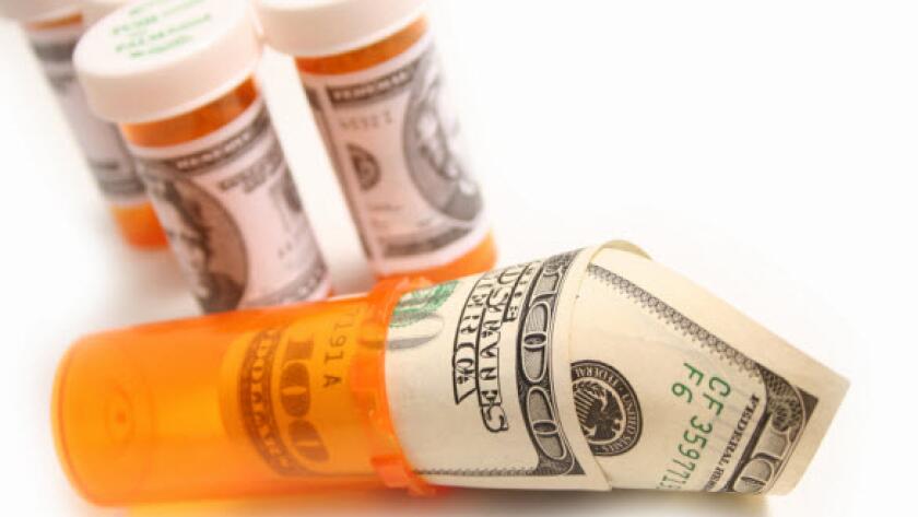 pill bottle with money in it