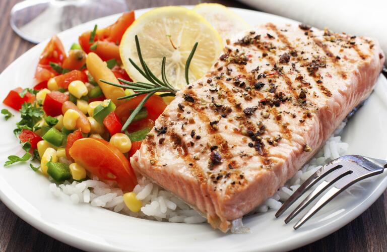 Grilled Salmon Fillet