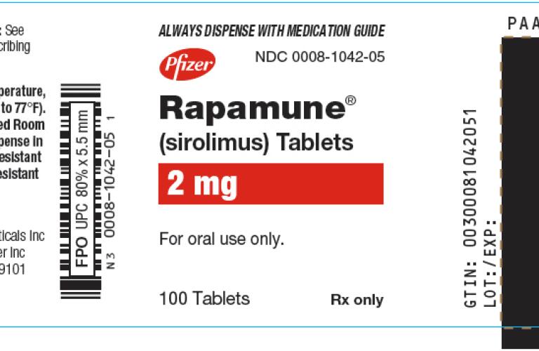 sirolimus tablet sugar coated