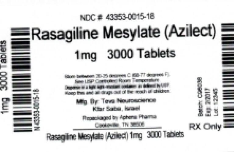 rasagiline mesylate tablet