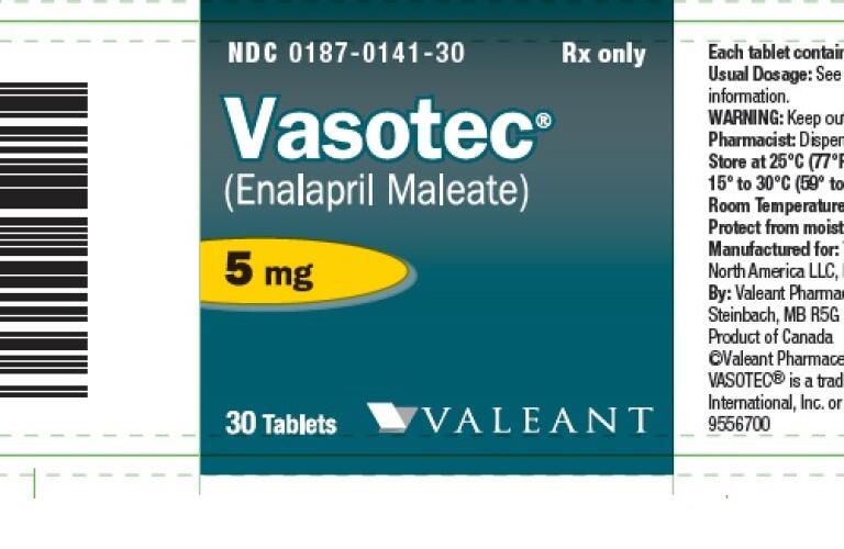 Vasotec Pictures, Images, Labels Healthgrades (enalapril maleate