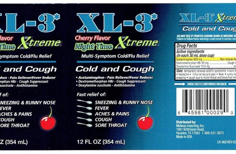 Xl 3 Xtreme Healthgrades Acetaminophen Dextromethorphan Hbr Doxylamine Succinate Liquid