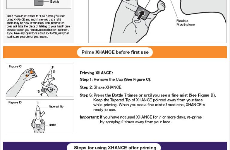 Xhance Healthgrades Fluticasone Propionate Spray Metered