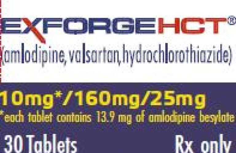 Exforge Hct Amlodipine Valsartan And Hydrochlorothiazide Tablet Film Coated
