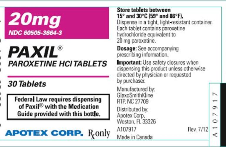 paxil pictures images labels