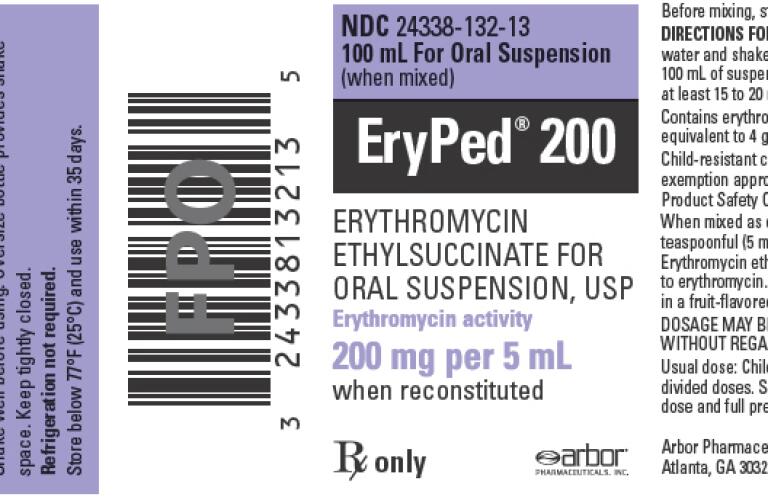 Erythromycin ethylsuccinate 200 mg
