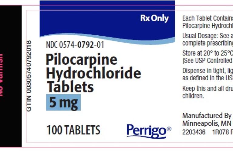 Pilocarpine Hydrchloride Pictures Images Labels Healthgrades Tablet Film Coated
