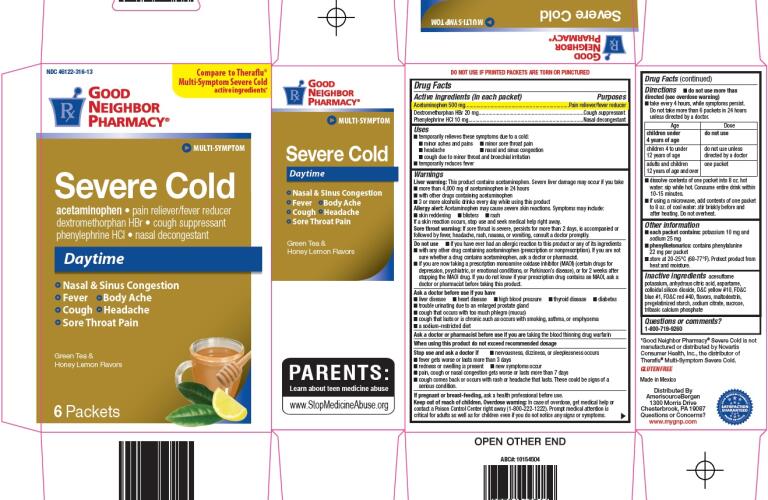 GOOD NEIGHBOR PHARMACY SEVERE COLD (acetaminophen ...