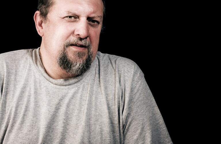 middle age man overweight