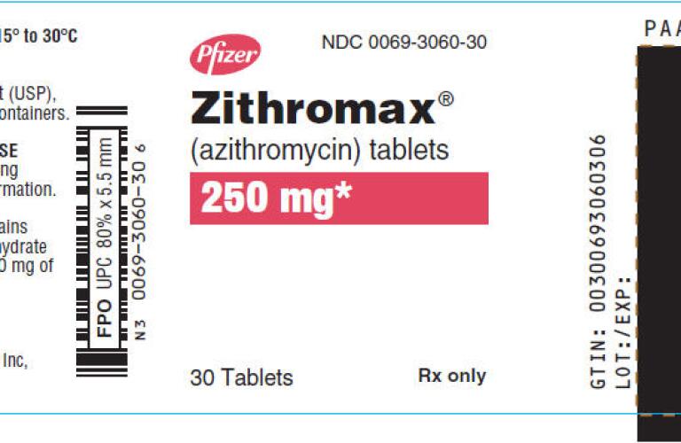 Zithromax 3 Tablets