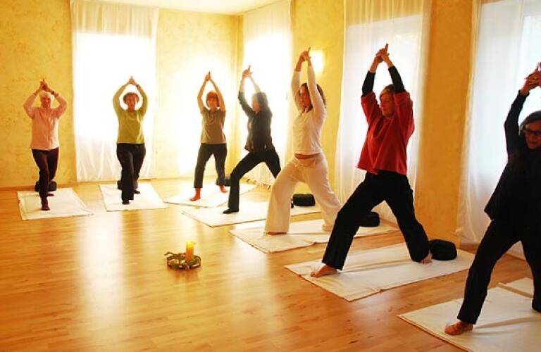 Yoga class
