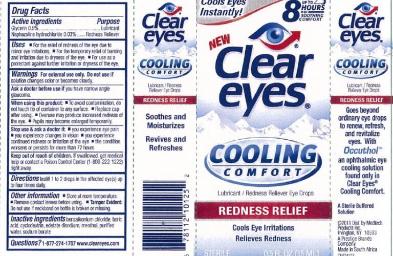 Clear Eyes Cooling Redness Relief Pictures Images Labels Healthgrades Glycerin And Naphazoline Hydrochloride Liquid