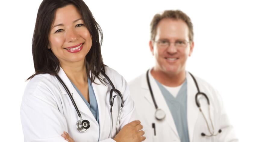 smiling doctors