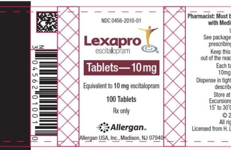 Lexapro Pictures Images Labels Healthgrades Escitalopram Oxalate Tablet Film Coated Lexapro (escitalopram) is used to treat depression as well as generalized anxiety disorder. lexapro pictures images labels