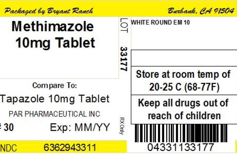 Methimazole Healthgrades Tablet