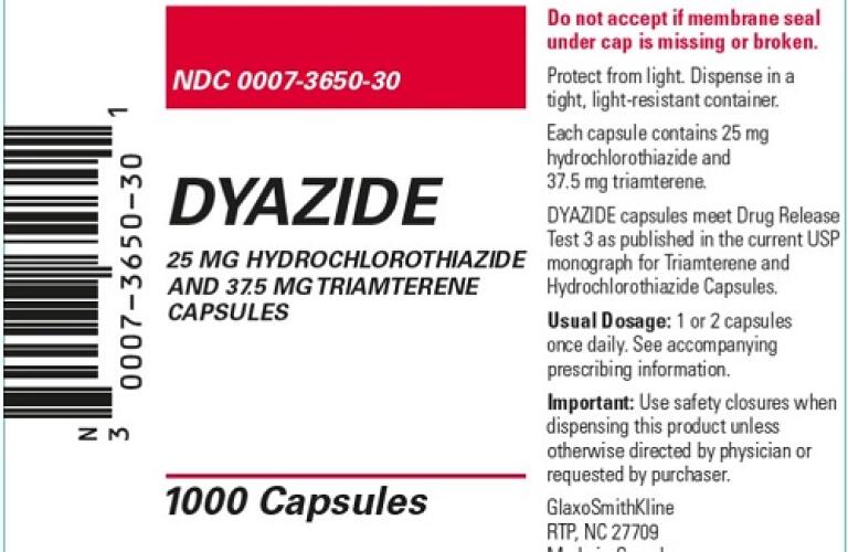 dyazide pictures images labels