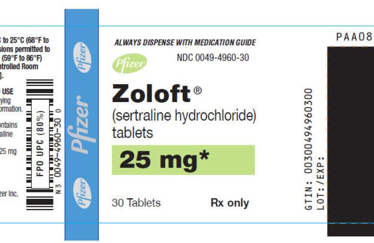 zoloft generic 25 mg