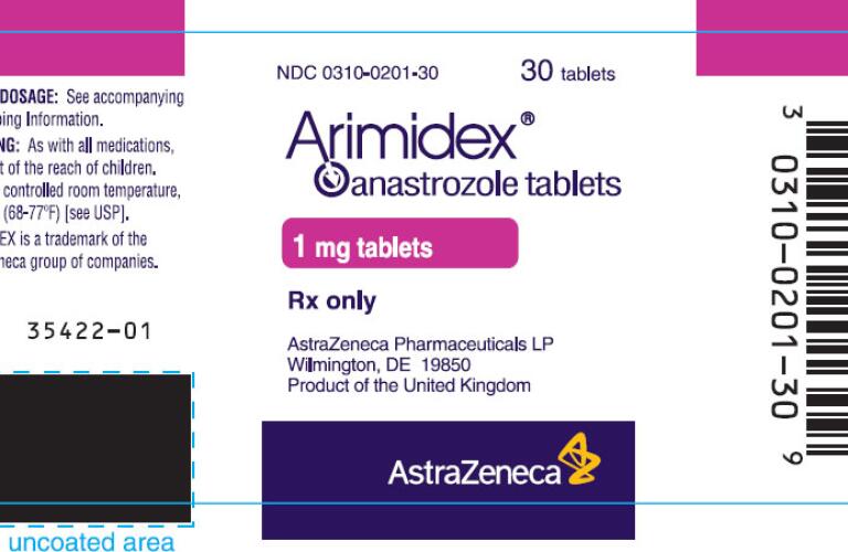 Arimidex Pictures Images Labels Healthgrades Anastrozole Tablet
