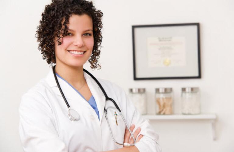 female doctor