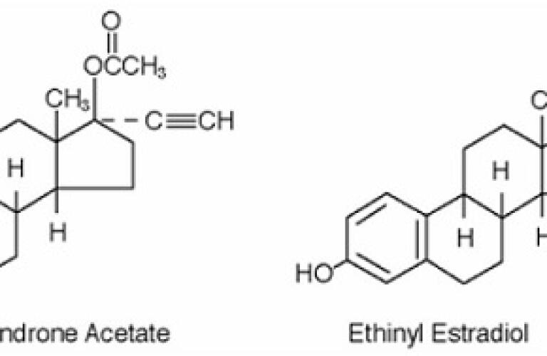 Larin Fe 1 20 Norethindrone Acetate Ethinyl Estradiol And Ferrous Fumarate Kit Pharmacology