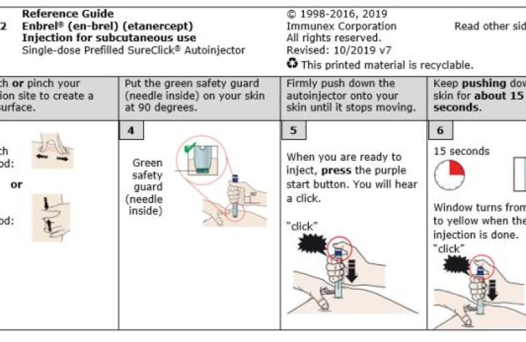 ENBREL Healthgrades (etanercept solution)