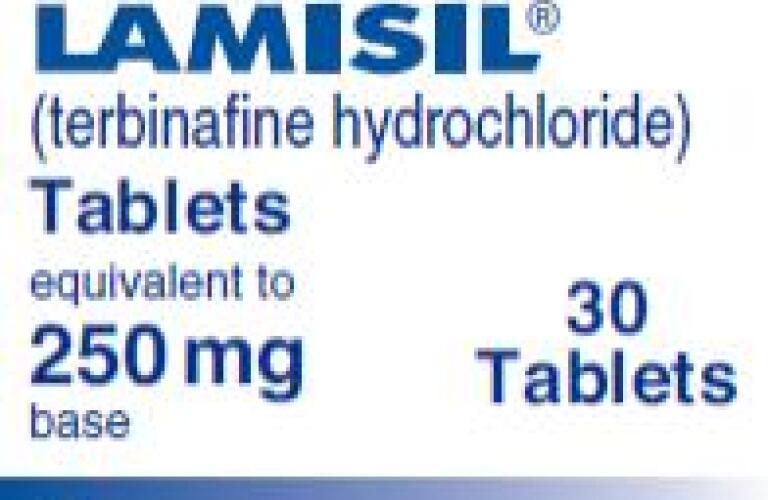 Terbinafine 250mg tablets generic lamisil