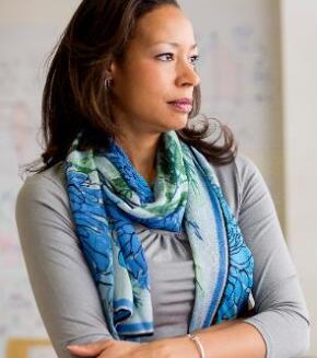 black woman in thought