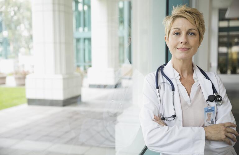 Woman doctor
