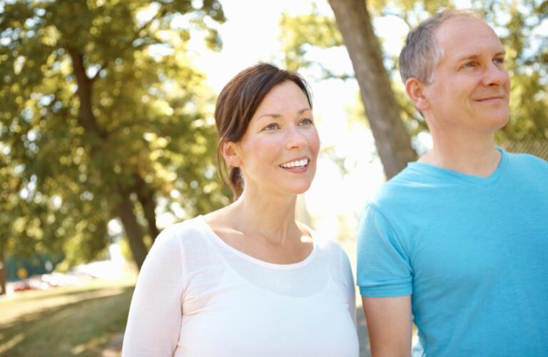 Couple Smiling