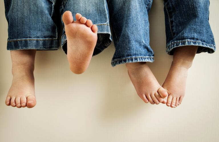 toddler feet