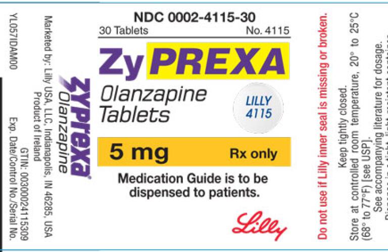 zyprexa zydis 2.5 mg