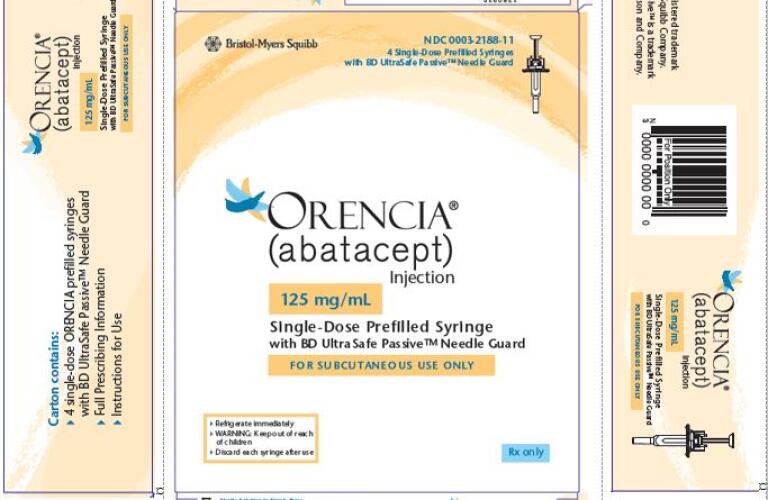 ORENCIA Pictures, Images, Labels Healthgrades (abatacept injection