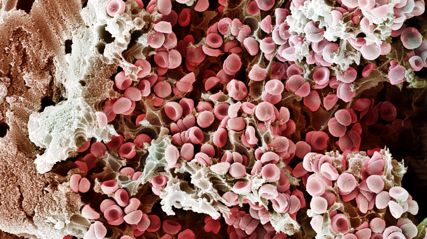 misshapen blood cells