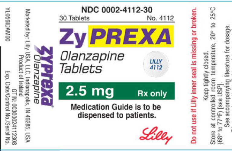 Zyprexa 5mg tablets