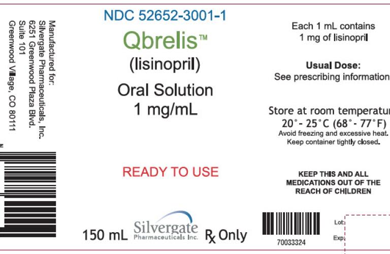 Lisinopril 1 mg