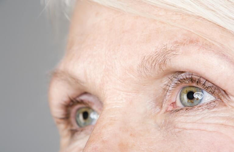 Close-up of eyes