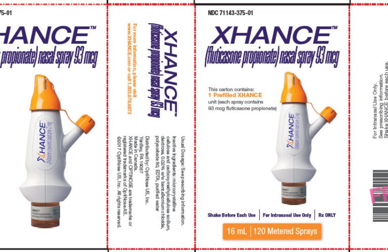Xhance Healthgrades Fluticasone Propionate Spray Metered