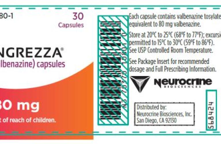INGREZZA Healthgrades (valbenazine capsule)