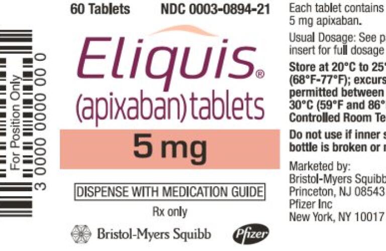 Eliquis Apixaban Tablet Film Coated Pictures