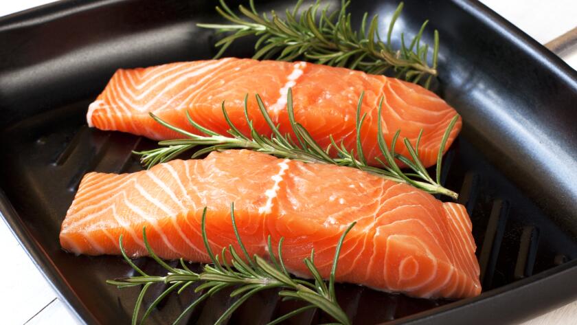 Fish in a pan