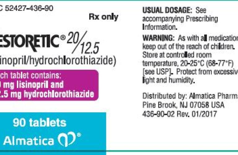 zestoretic 20 mg