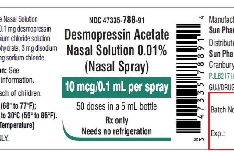 Desmopressin Acetate Pictures Images Labels Healthgrades Solution