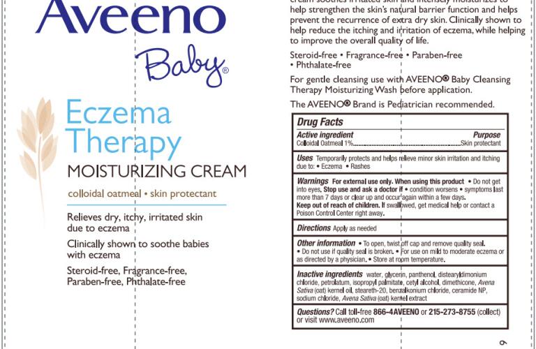 aveeno baby eczema therapy moisturizing pictures images labels healthgrades oatmeal cream