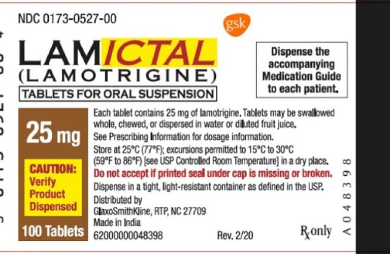 Lamictal 125 mg