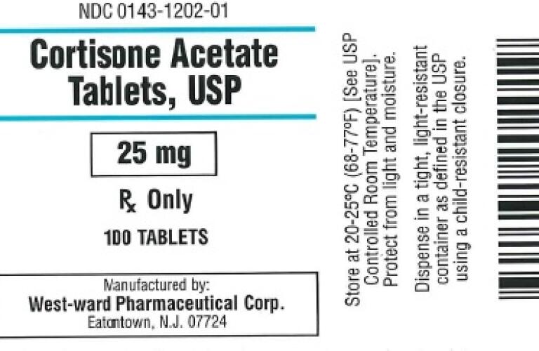 cortisone acetate pictures images
