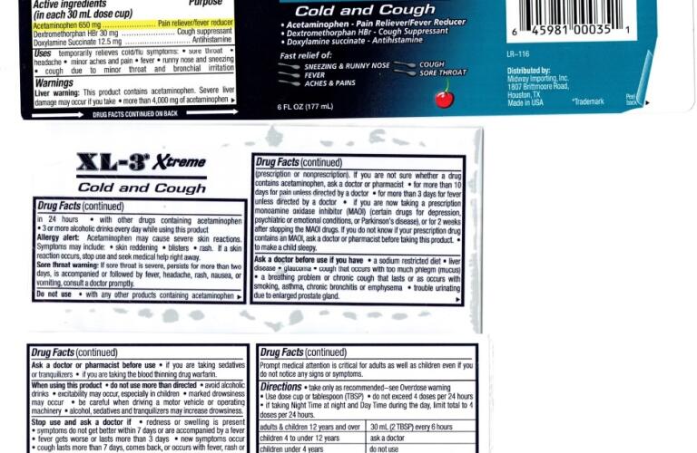 Xl 3 Xtreme Healthgrades Acetaminophen Dextromethorphan Hbr Doxylamine Succinate Liquid